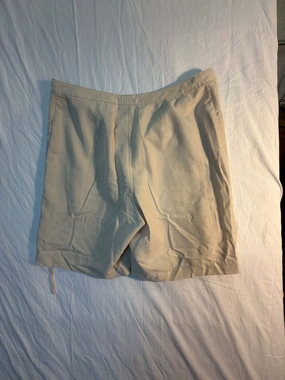 Crazy Horse A Liz Claiborne Company Women's Tan Tencel-Blend Casual Shorts 10 - Picture 6 of 6